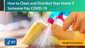 Cleaning & Disinfecting Home of Covid-19 Patient